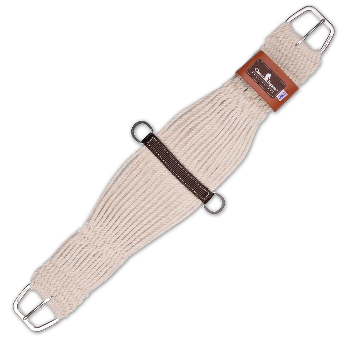 CRCB- Classic Equine Blended Mohair Roper Cinch