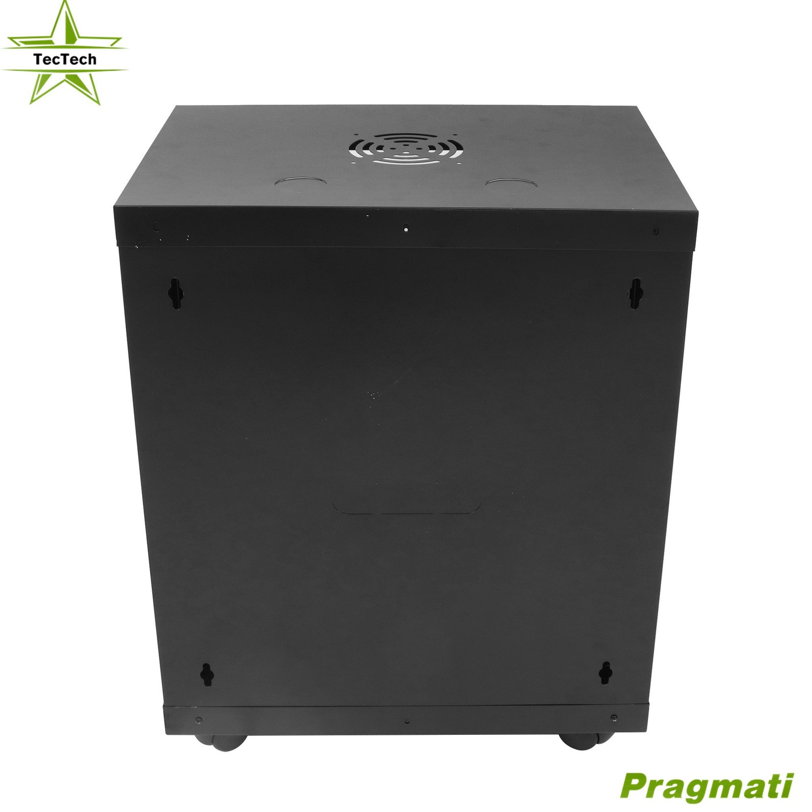 12U Wall Mount Network Server Rack Cabinet Enclosure 15.5'' Deep Door Lock 1PC