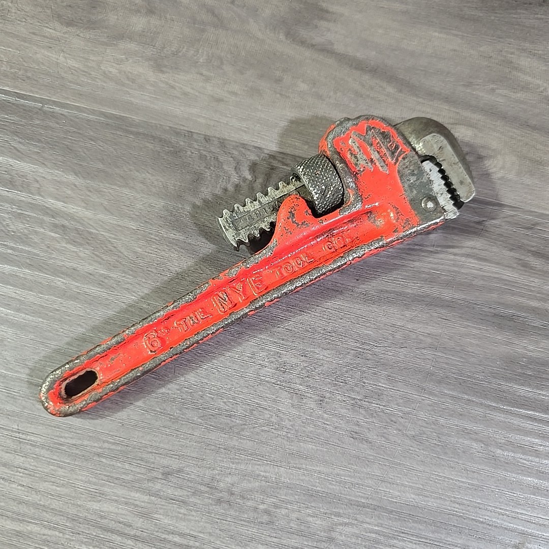 Vintage 6" NYE Tool Co. Pipe Wrench