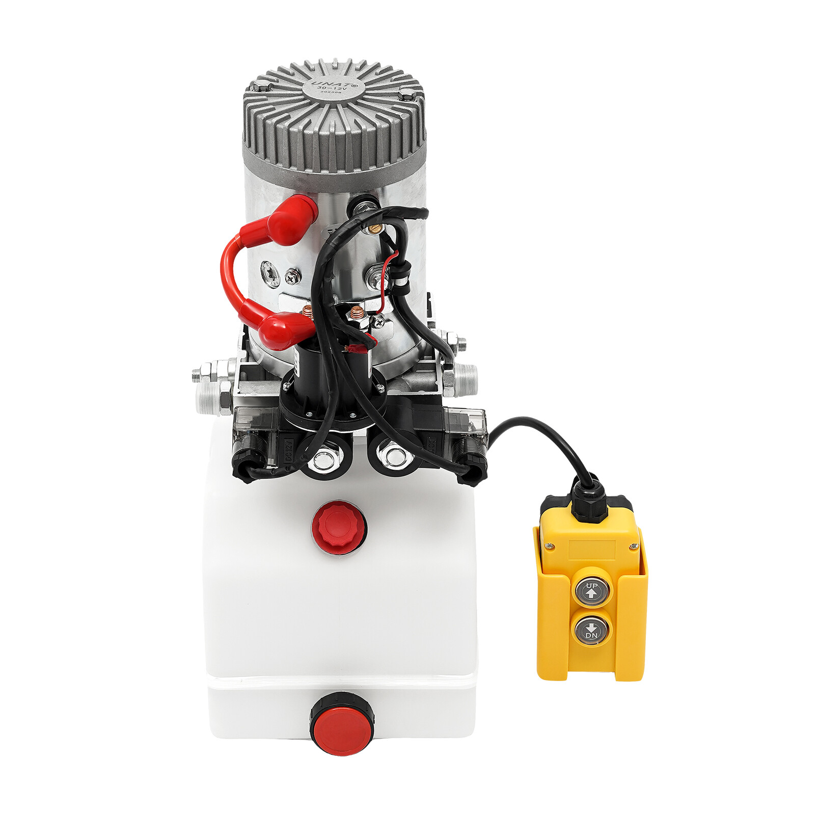 3 Quart Double Acting Hydraulic Pump Dump Trailer Reservoir 12V DC Unit Pack NEW