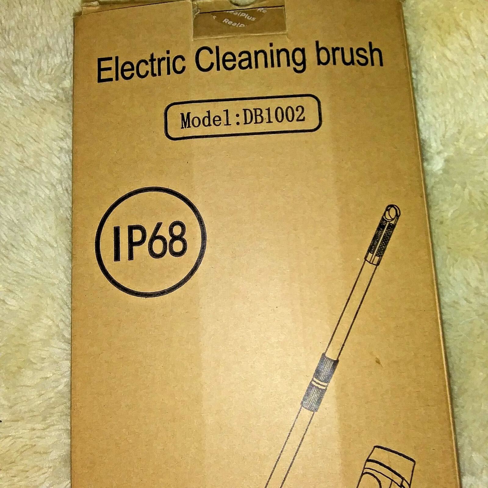 Electric Scrubber with 6 Replaceable Brush Heads and Adjustable Extension Handle