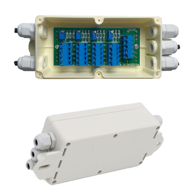 2Pcs Waterproof engineering plastics Load Cell Summing Junction Boxes170*65*33MM