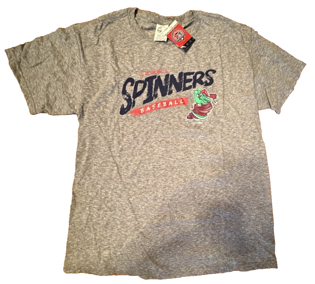 Lowell Spinners YOUTH extra. large t-shirt gray (020)