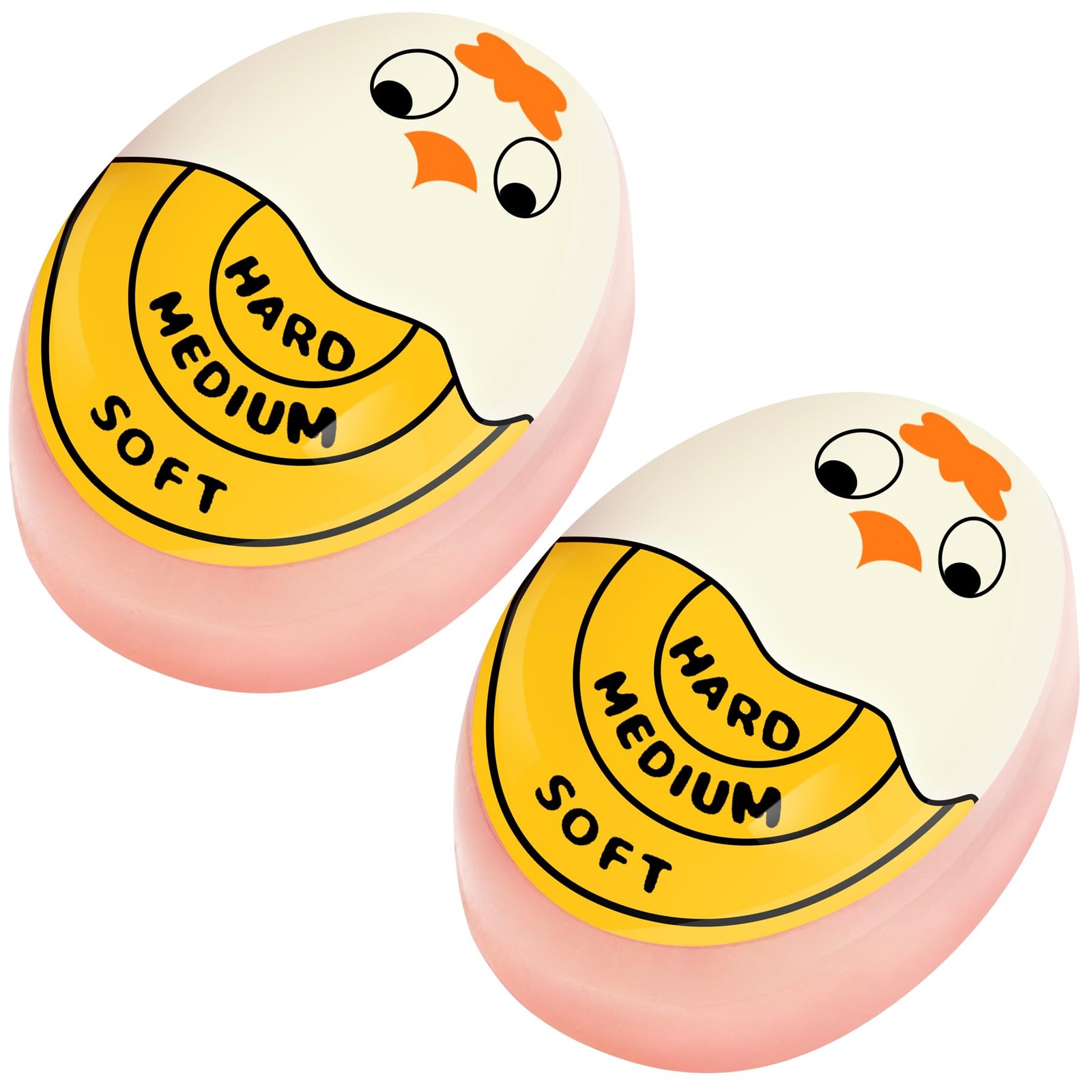 FOREV Egg Timer for Hard Boiled Eggs Soft Boiled Color