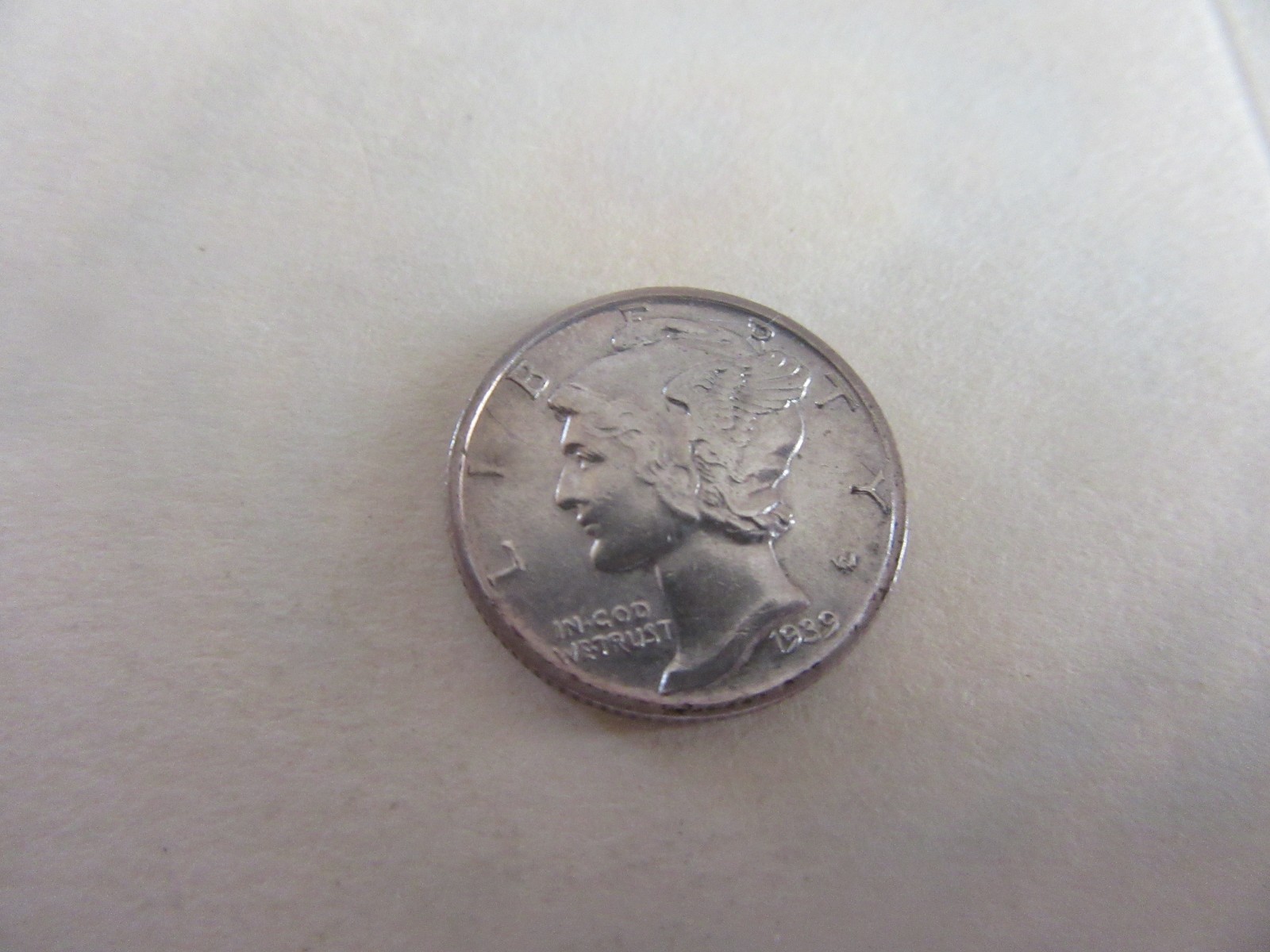 1939-S Mercury Dime AU+ Condition [AUCTUAL COIN] ~~FREE SHIPPING~~