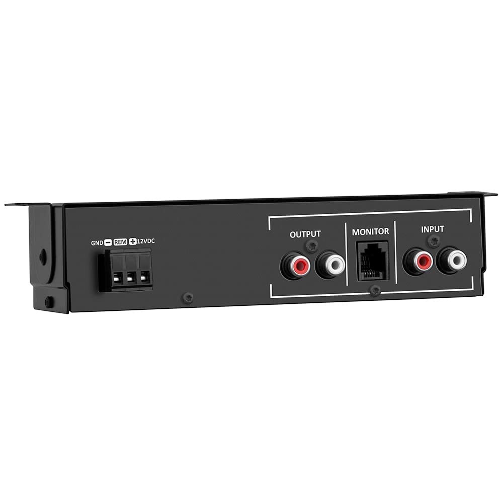 Digital Audio EQ Bass Controller, RCA Input/Output, Adjustable Volume, 250Hz Res