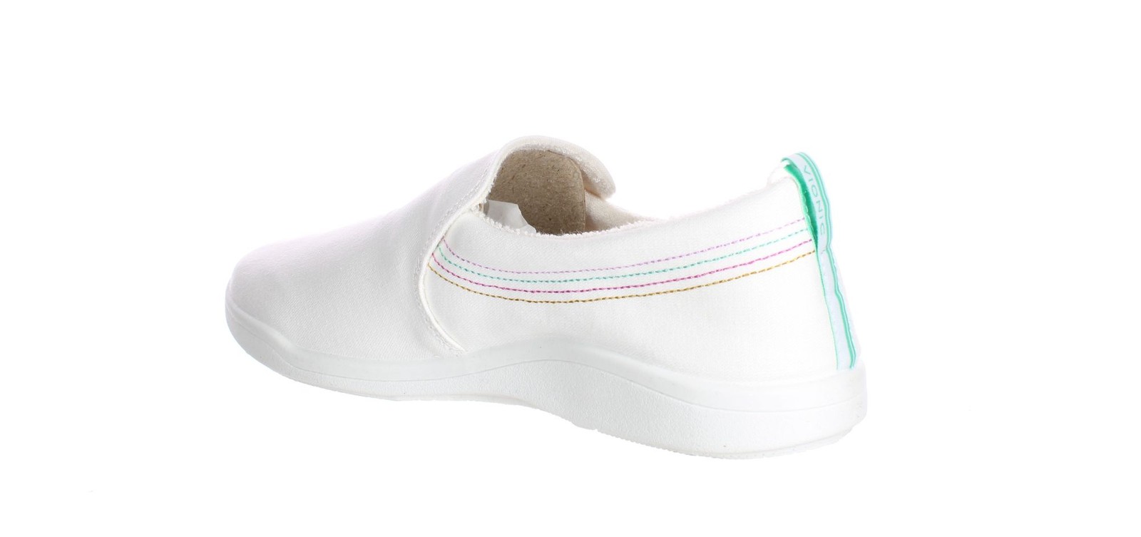 Vionic Womens Marshall White Casual Flats Size 9.5 (6722591)