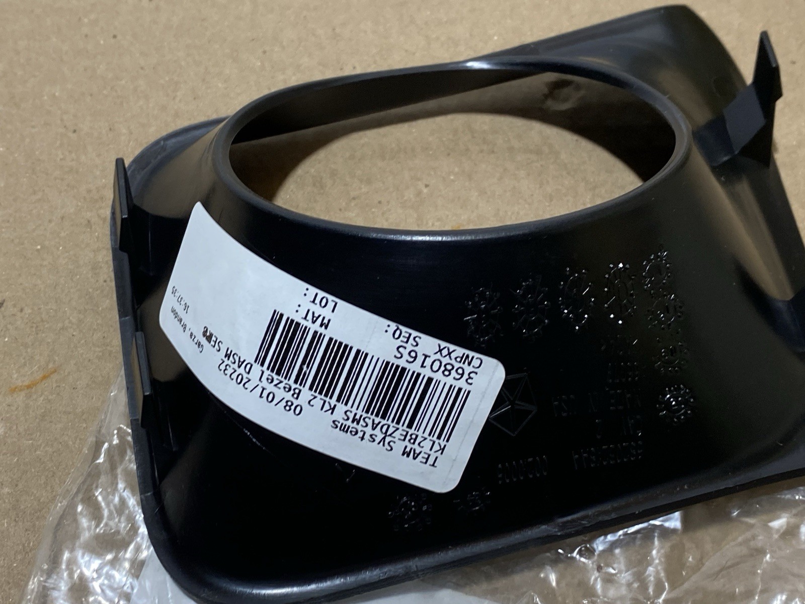 Genuine Mopar Adaptive Cruise Control Bezel 68203218AA