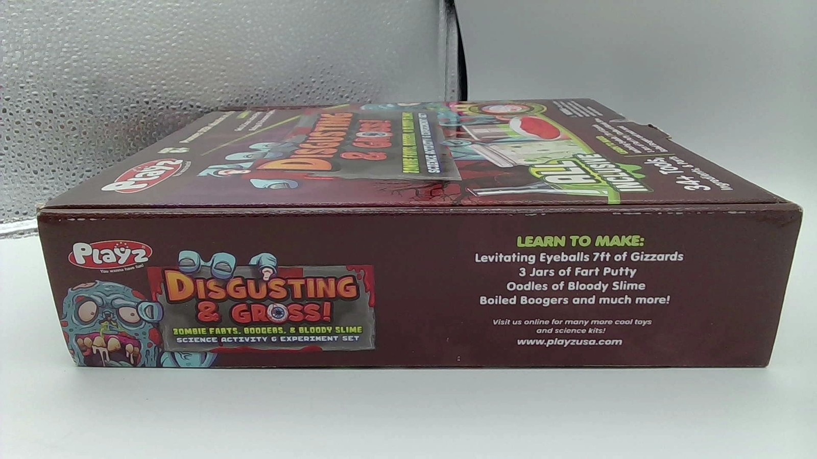 Disgusting N' Gross Zombie Poop -DIY Stem Learning & Educational Science Kit...