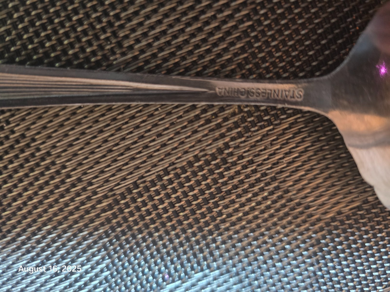 Stainless Steel Silver Serving Spoon 6.75" Long