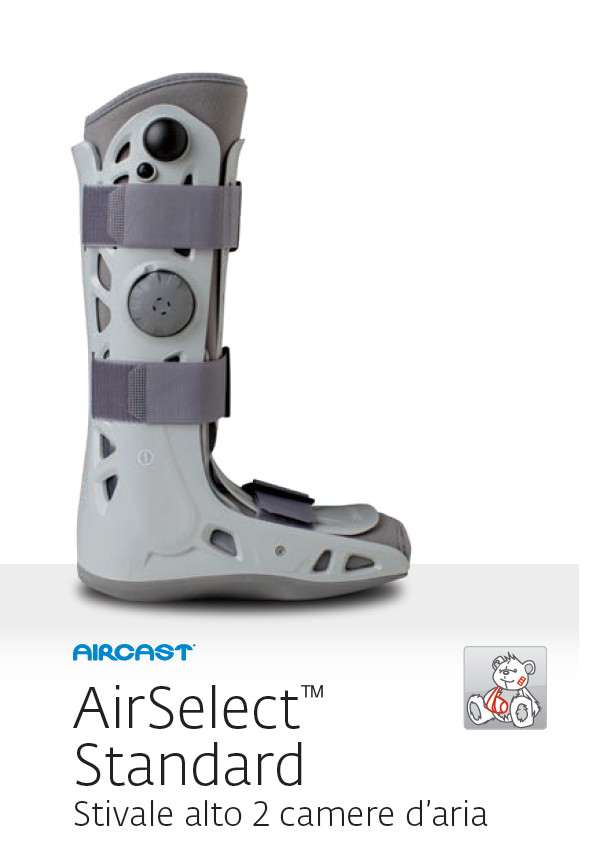 Aircast AirSelect Walker Standard Post-Operative Boot - 2 Air Chambers