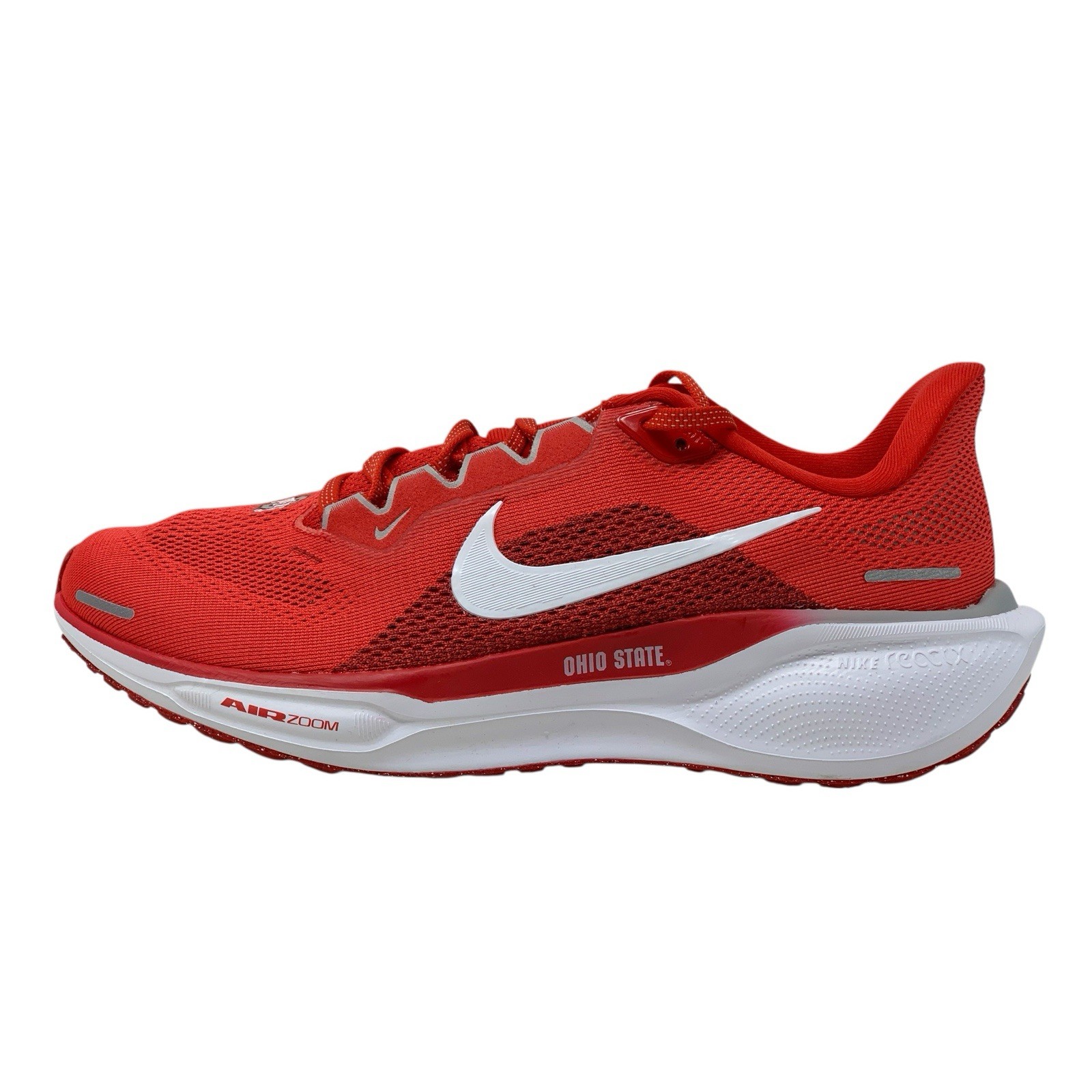 Nike Air Zoom Pegasus 41 Ohio State Buckeyes Red Sneakers, Size 8 FZ5135-600