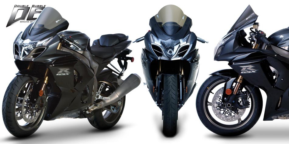 Zero Gravity Double Bubble Dark Smoke Windscreen (16-112-19)