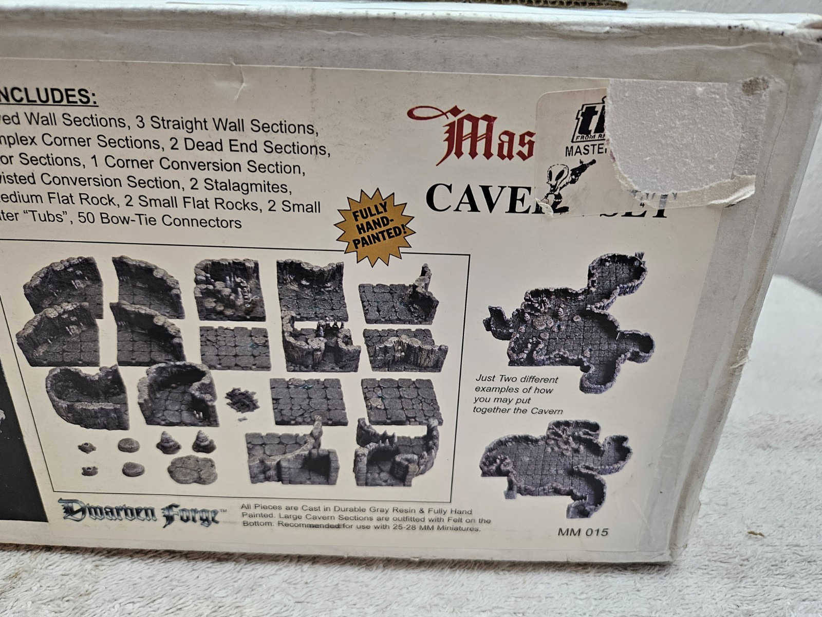 DWARVEN FORGE MASTER MAZE CAVERN SET NEW IN OPEN BOX