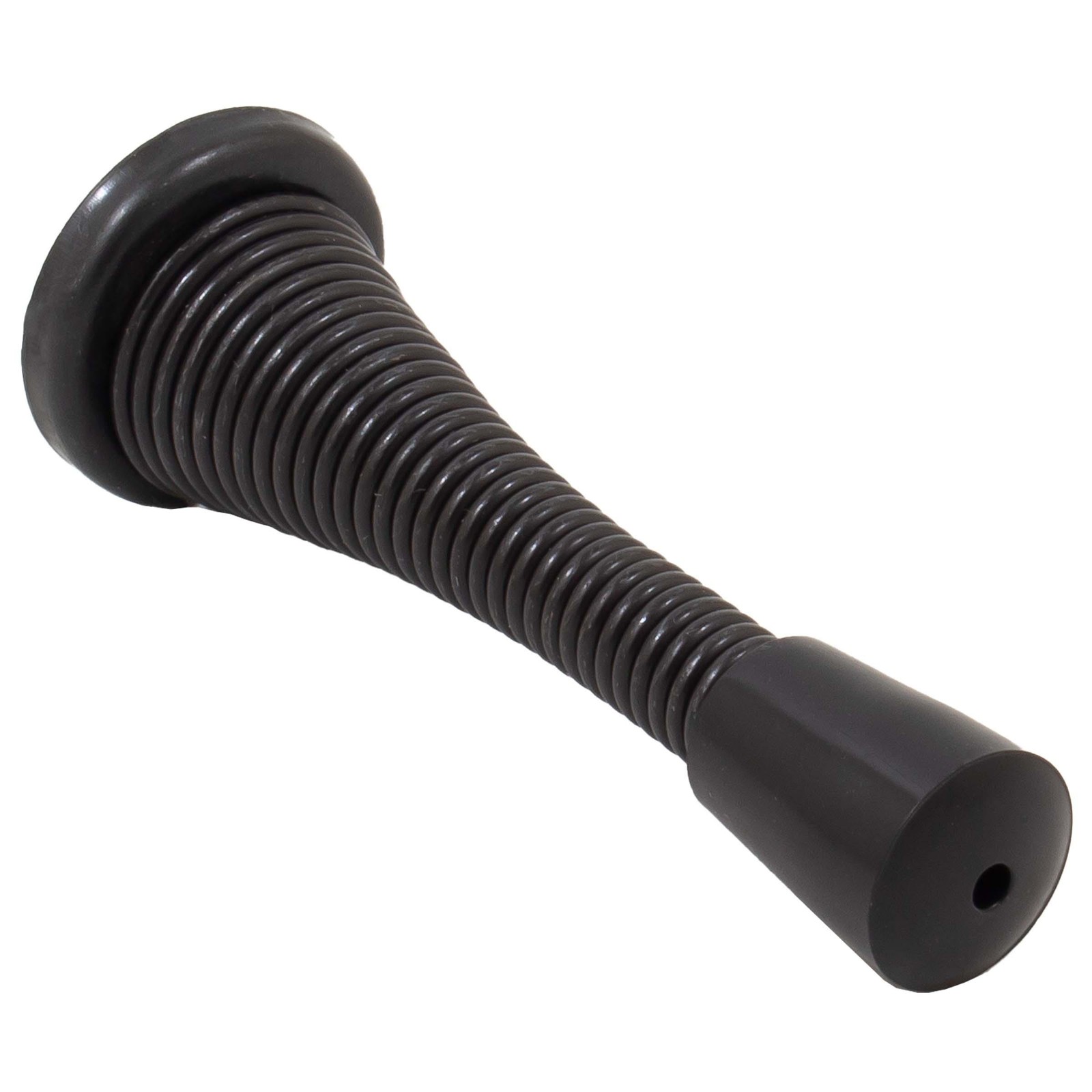 Heavy-Duty Spring Door Stop, 2-3/4 Inches, Oil-Rubbed Bronze by Stone Harbor Har