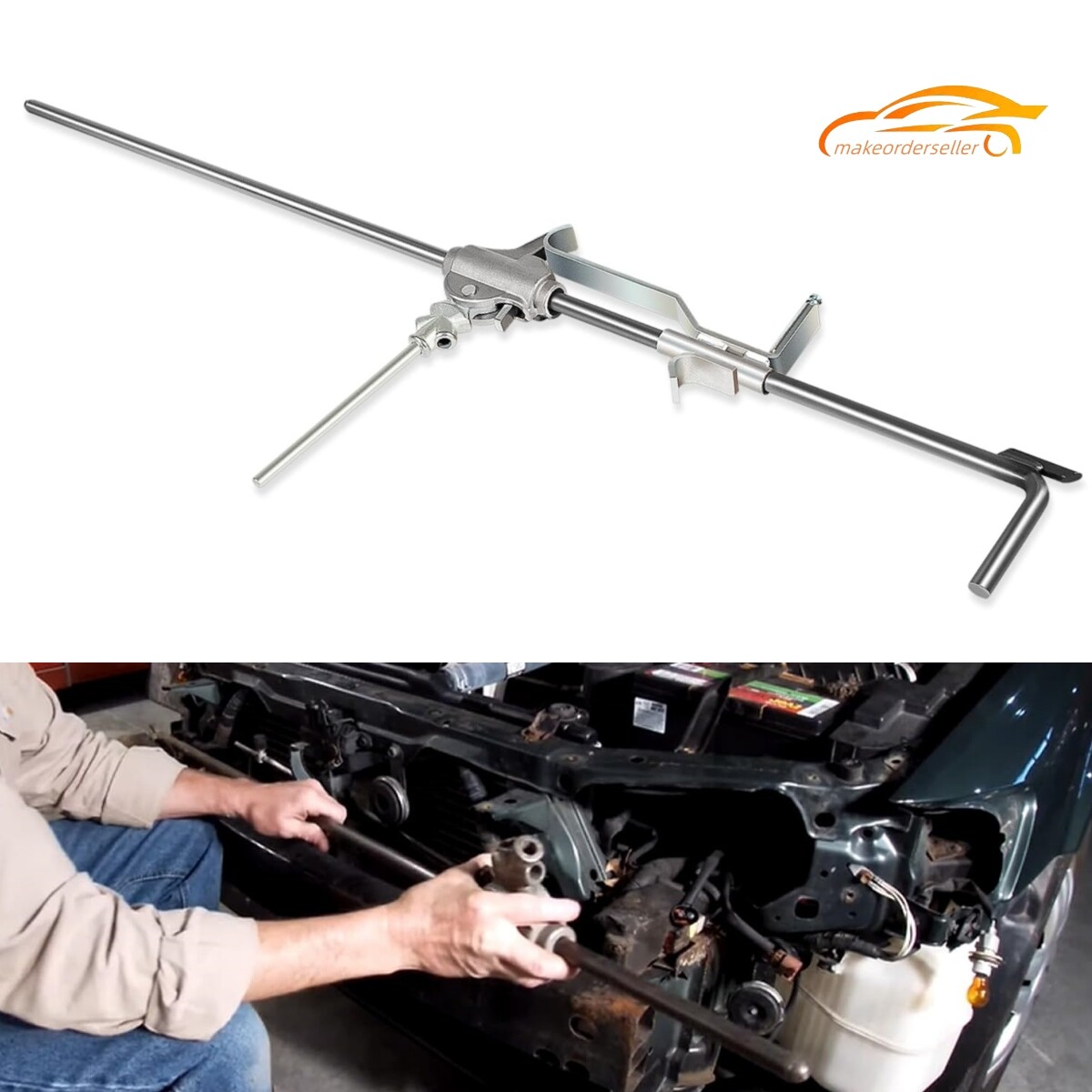 77043 Friction Jack for Monkey-On-A-Stick w/ 55” Friction Rod &3-Position Handle