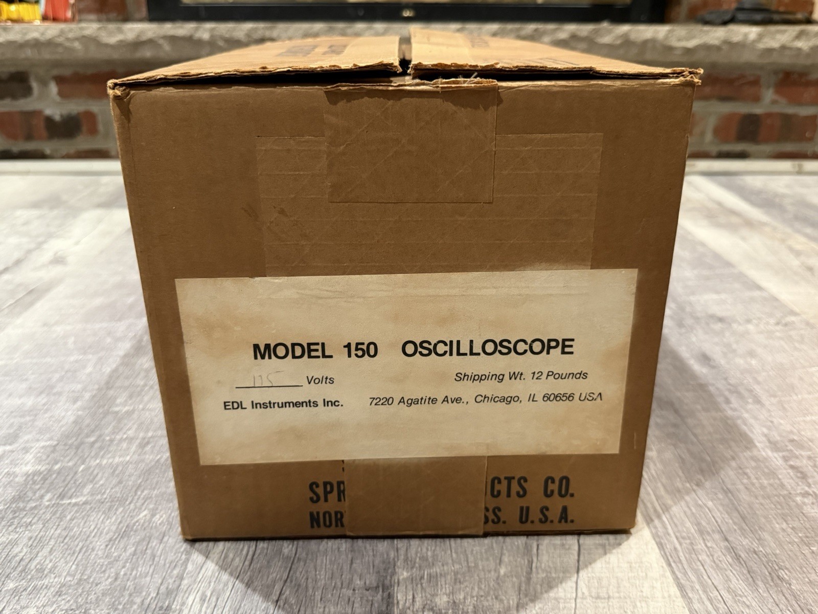 EDL Instruments Model 150 General Purpose Oscilloscope Vintage Lab Device-TESTED