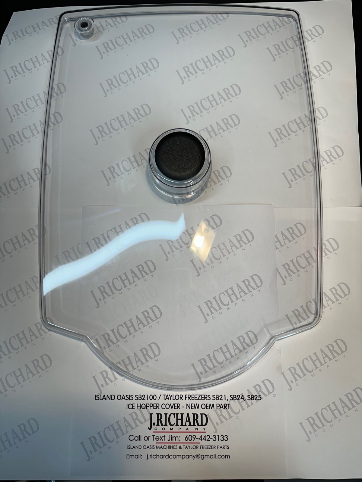 ISLAND OASIS SB2100 & TAYLOR MAGNABLEND SB21/SB24/SB25 - HOPPER COVER - NEW OEM