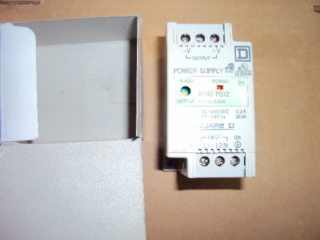 SQUARE D 8440PS12 POWER SUPPLY 12vdc , MADE IN JAPAN