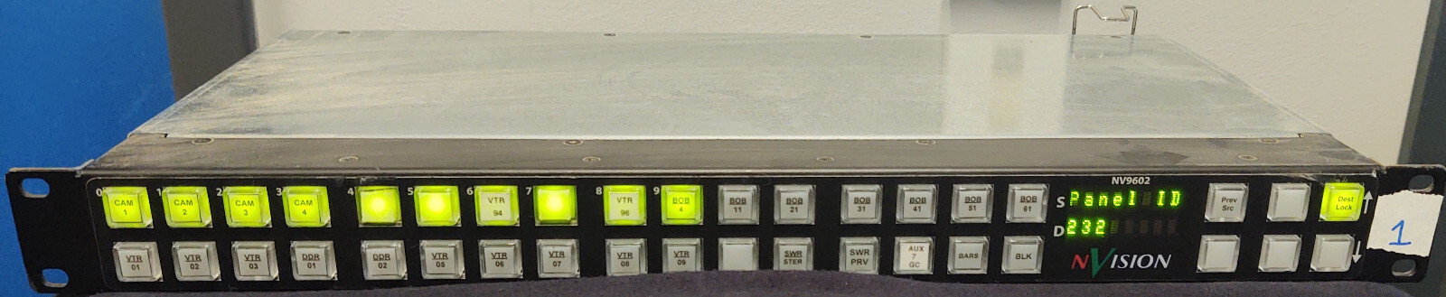 Miranda Nvision Router Control Panel NV9602 (#1)