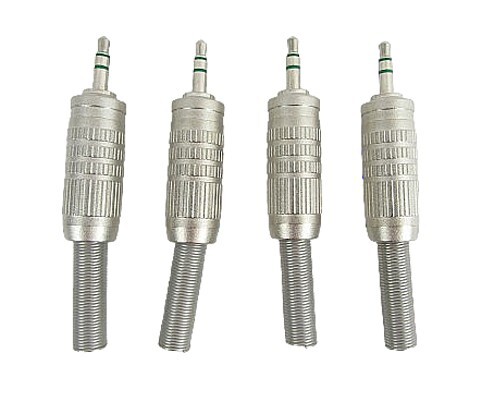 Canare F-12,  1/8in (3.5mm) Stereo Plug, Set of 4 - New Old Stock, Free Shipping
