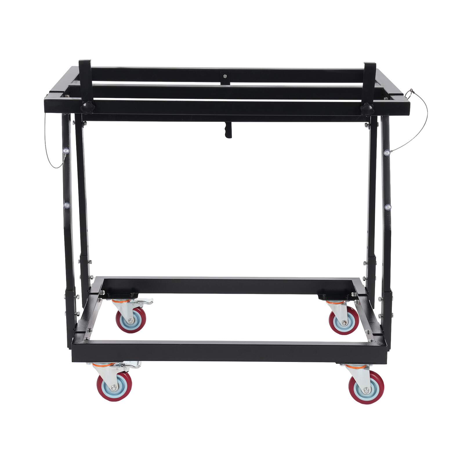 1000lbs Drywall Panel Cart with Adjustable Height & 4 Swivel Wheels