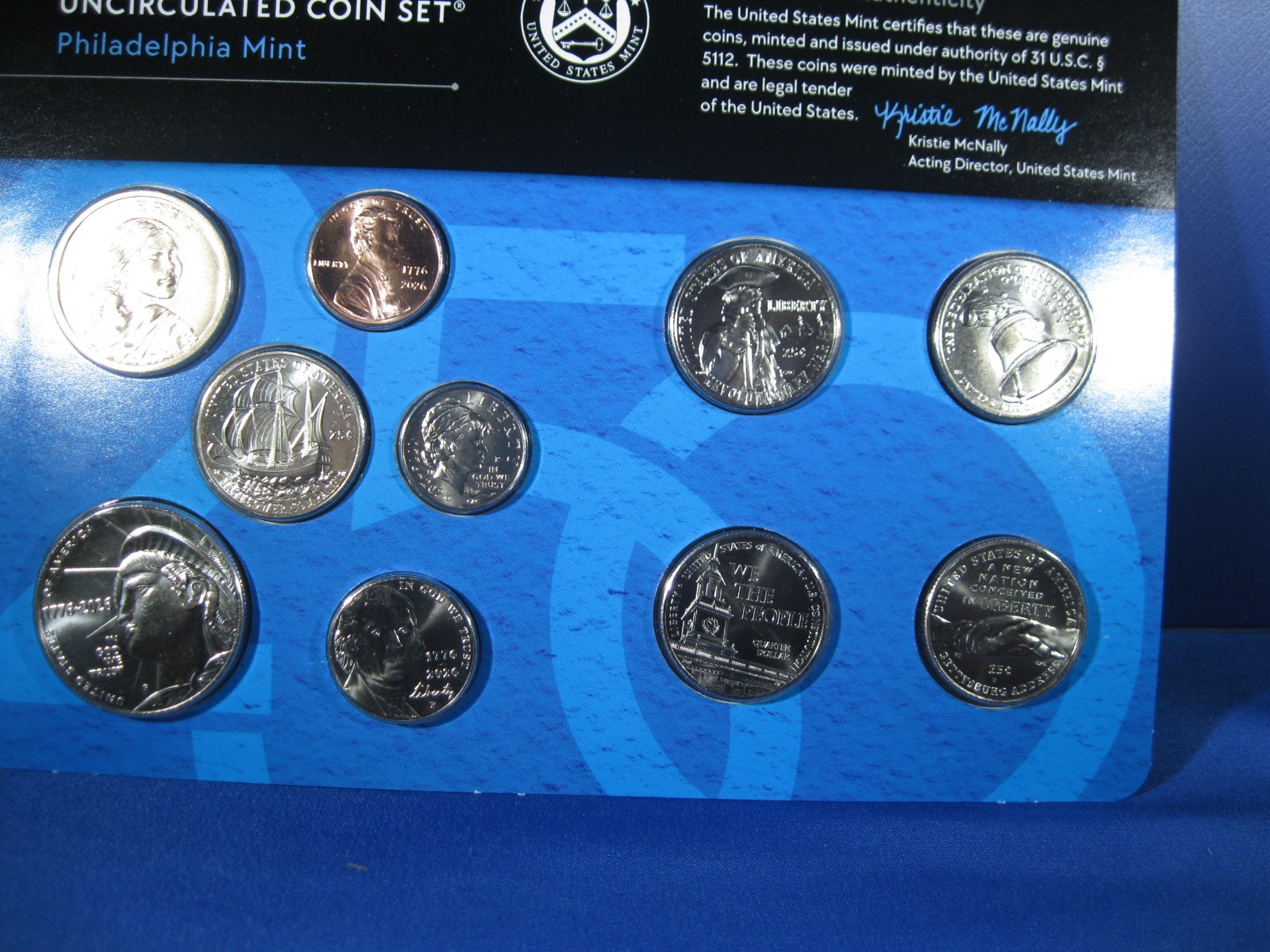 2026 P & D US MINT OFFICIAL UNC SET INCLUDING RARE ONE YEAR ONLY CENT