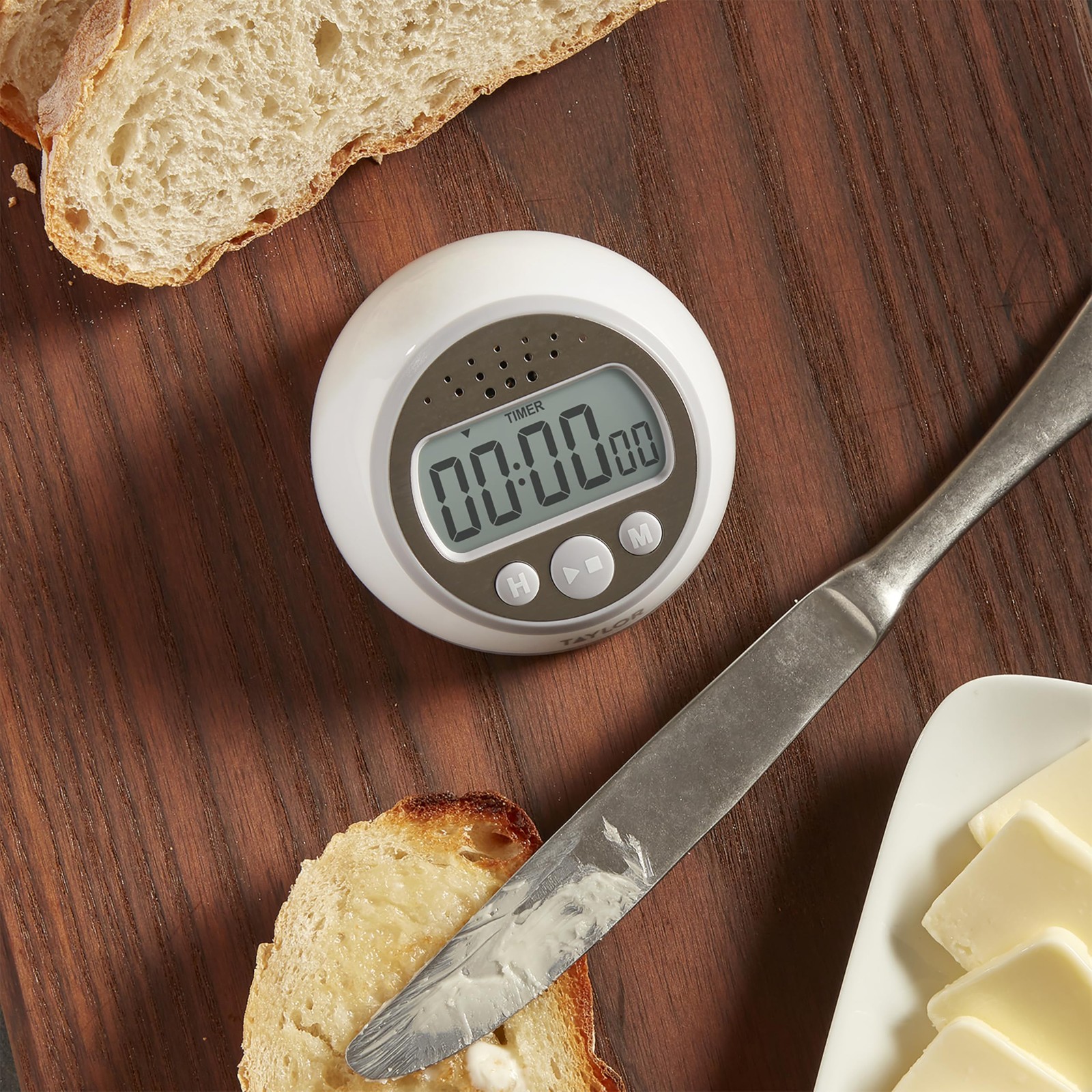 Taylor Digital Timer Counts Up and Down for School, Learning, Projects, and K...