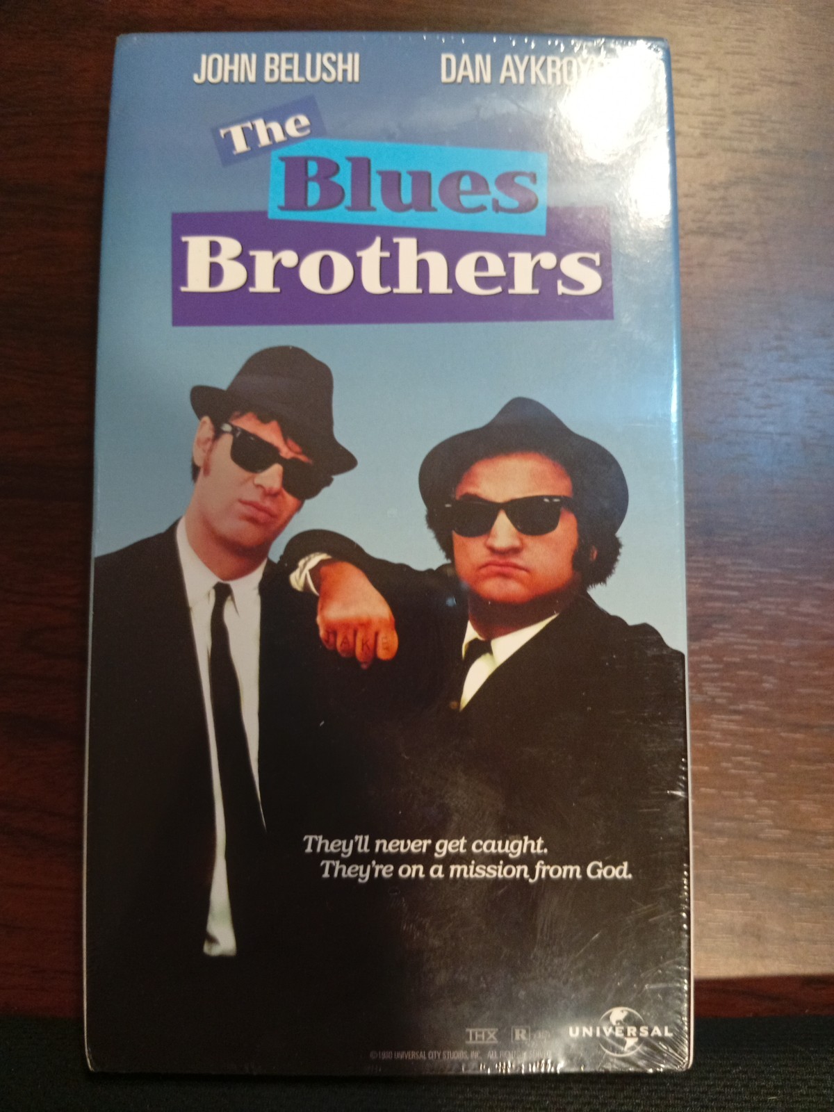 The Blues Brothers (VHS, 1980) John Belushi - New & Sealed with Watermark