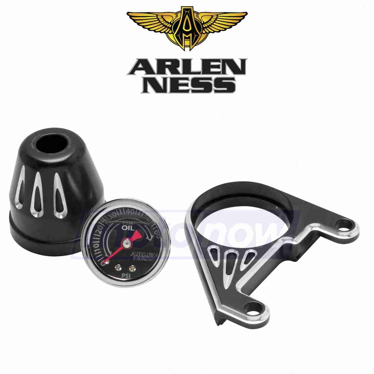 Arlen Ness Oil Pressure Gauge Kit for 2001-2006 Harley Davidson FLSTFI Fat ky