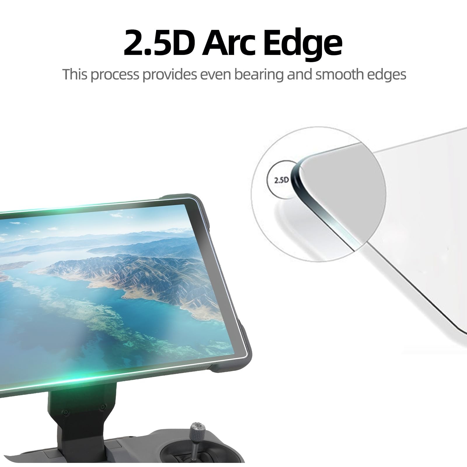 FlySimple Screen Protector for DJI RC Pro 2 Remote Controller Transparent