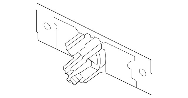 Genuine Nissan Parking Aid Sensor Housing 28533-6RD1A