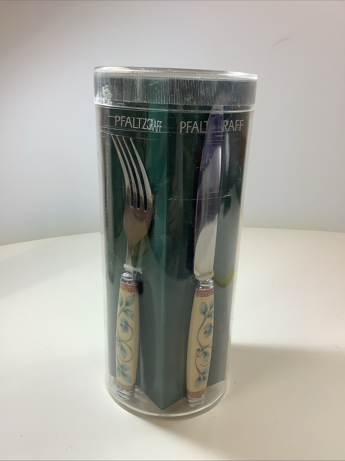 Vtg Pfaltzgraff FRENCH QUARTER Stainless Steel 20 Pieces Place Setting