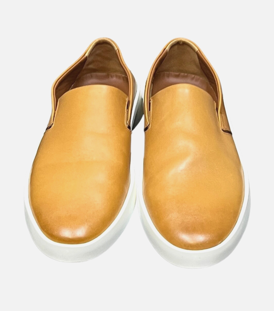 Wolf And Shepherd Cruise Slip-On Sneaker Women's US 9 EU 40 Honey Brown Leather
