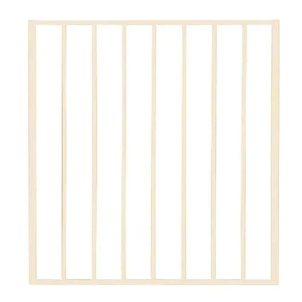 Pro Series 3 ft. x 2.6 ft. Navajo White Steel Fence Gate