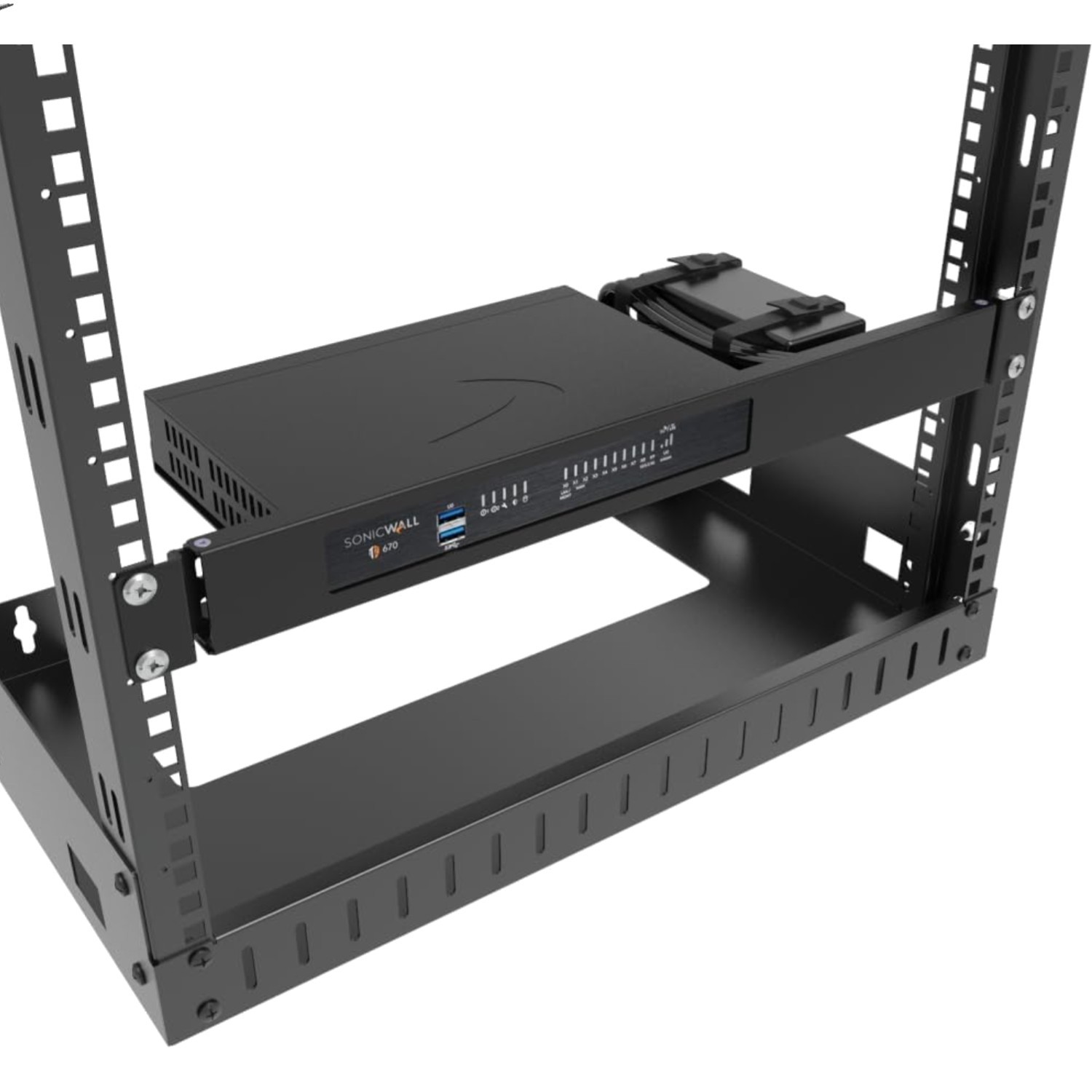 Mini Rack Mount Kit for SonicWall Firewall TZ570 TZ670 or Similar Size Device...