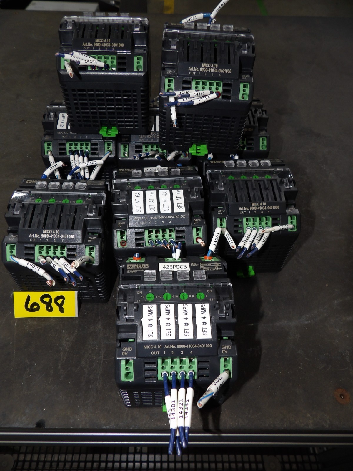 MURR ELEKTRONIK MICO 4.10 ART NO. 9000-41034-0401000 CIRCUIT