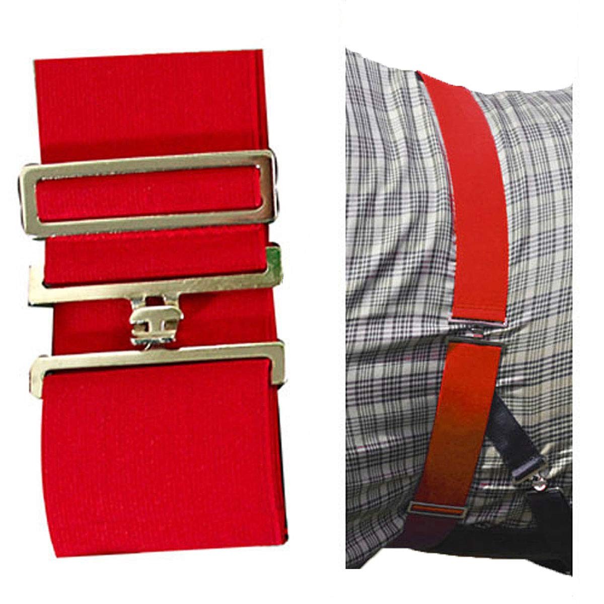 Elastic Blanket Surcingle, Red
