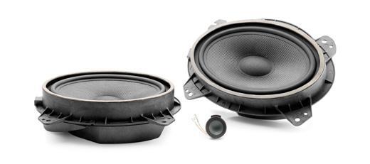 Focal IS TOY 690 Oval 6x9" Speakers Compatible with Toyota Tacoma Double Cab