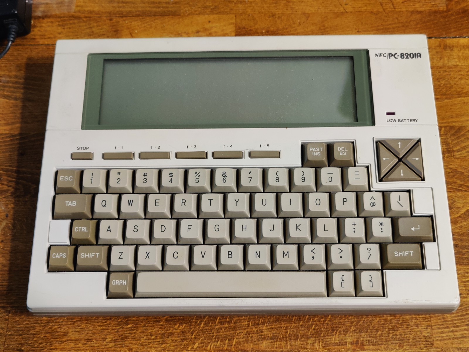 NEC PC-8201A Portable Computer Working 1980s Vintage