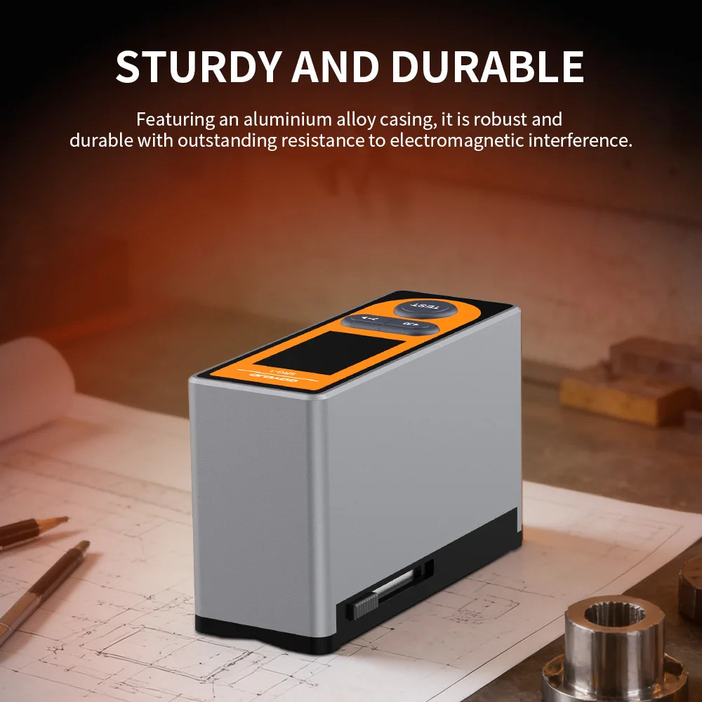 Handheld Digital Surface Roughness Tester Bluetooth Ra Rz Rq Rt Profilometer