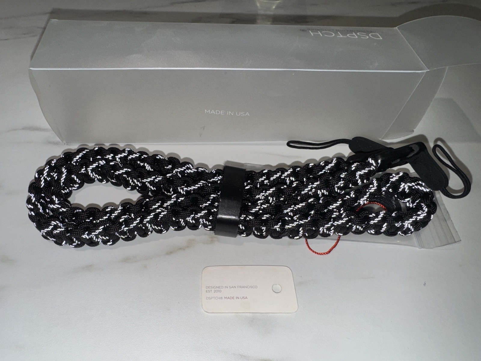 DSPTCH Braided Camera Starp 37" Black/3M