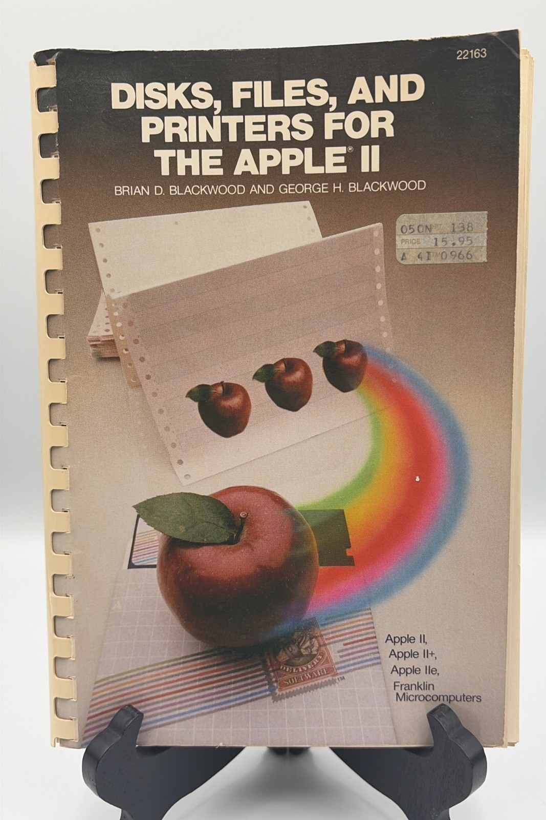 Disks Files And Printers For The Apple II By Brian Blackwood VINTAGE APPLE II .