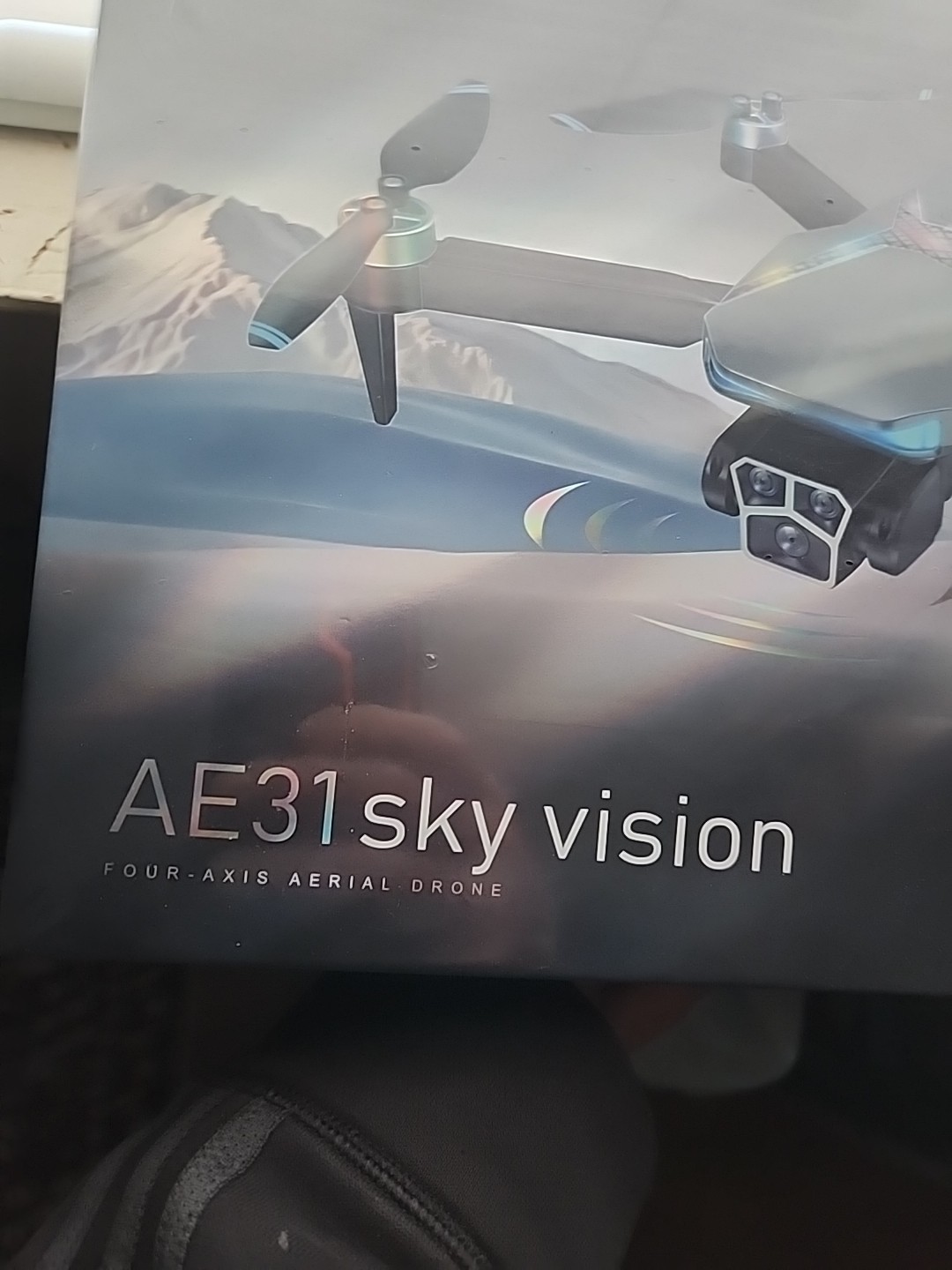AE31 Sky Vision GPS Built In Screen Brushless Multi-camera Long Range Drone