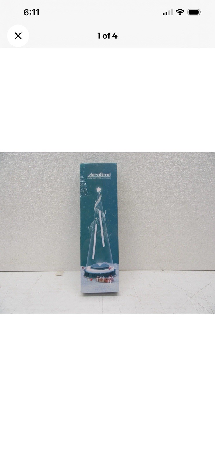 Aeroband Pocketdrum 2 Pocket Drumsticks Open Box