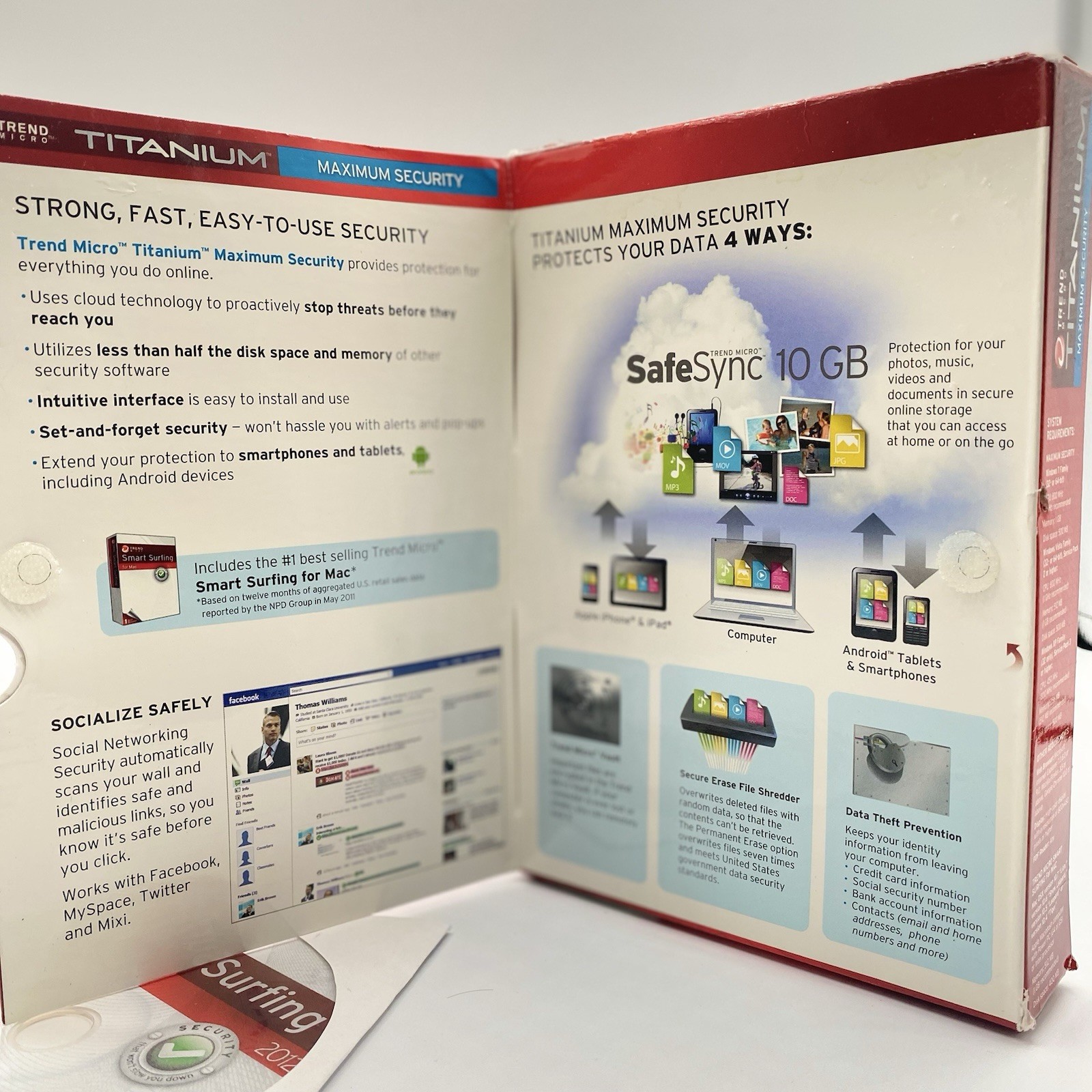 Trend Micro Titanium Internet Security 2012 for Windows & Mac