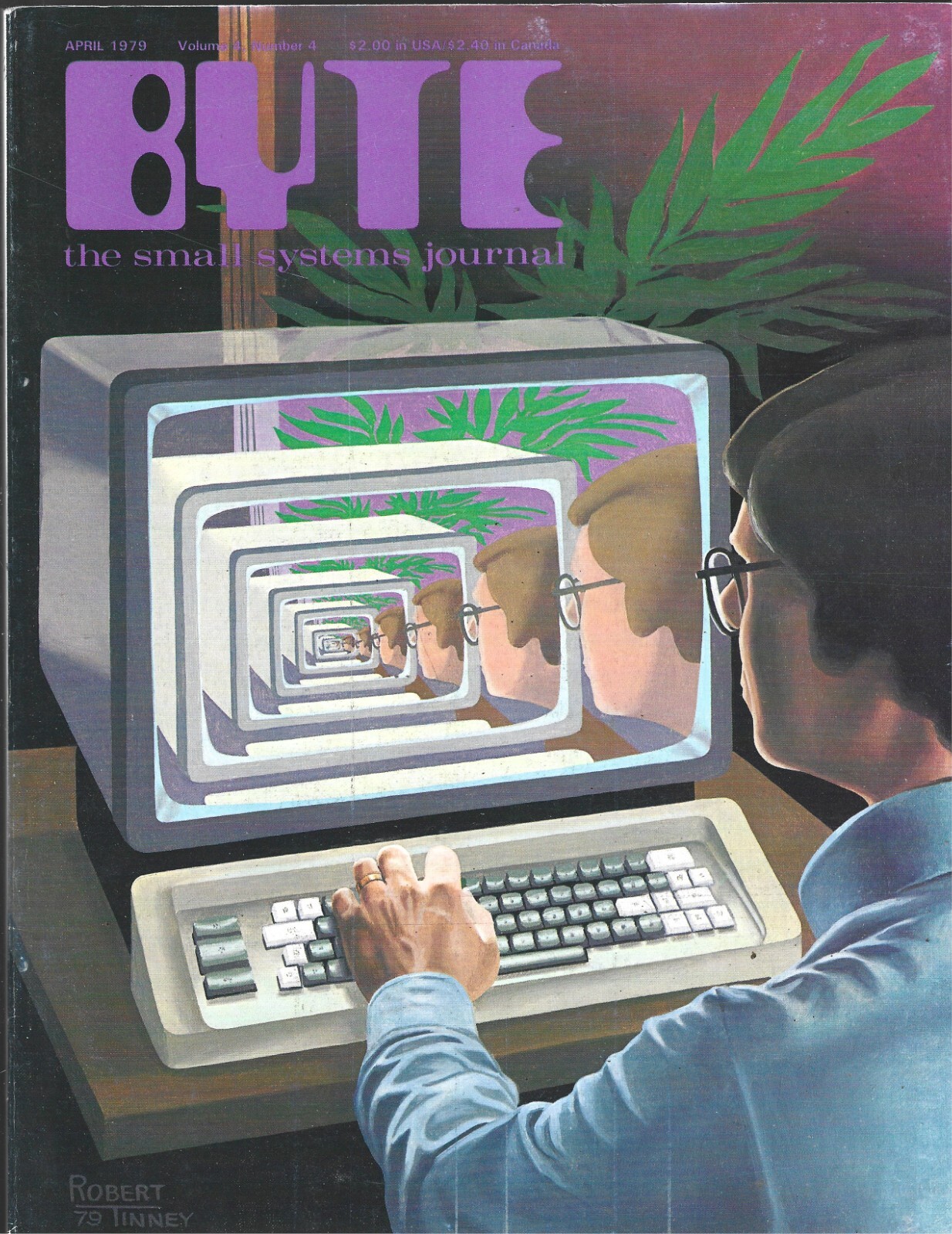 BYTE THE SMALL SYSTEMS JOURNAL MAGAZINE APRIL 1979 VOL. 4 NO. 4 (FN)