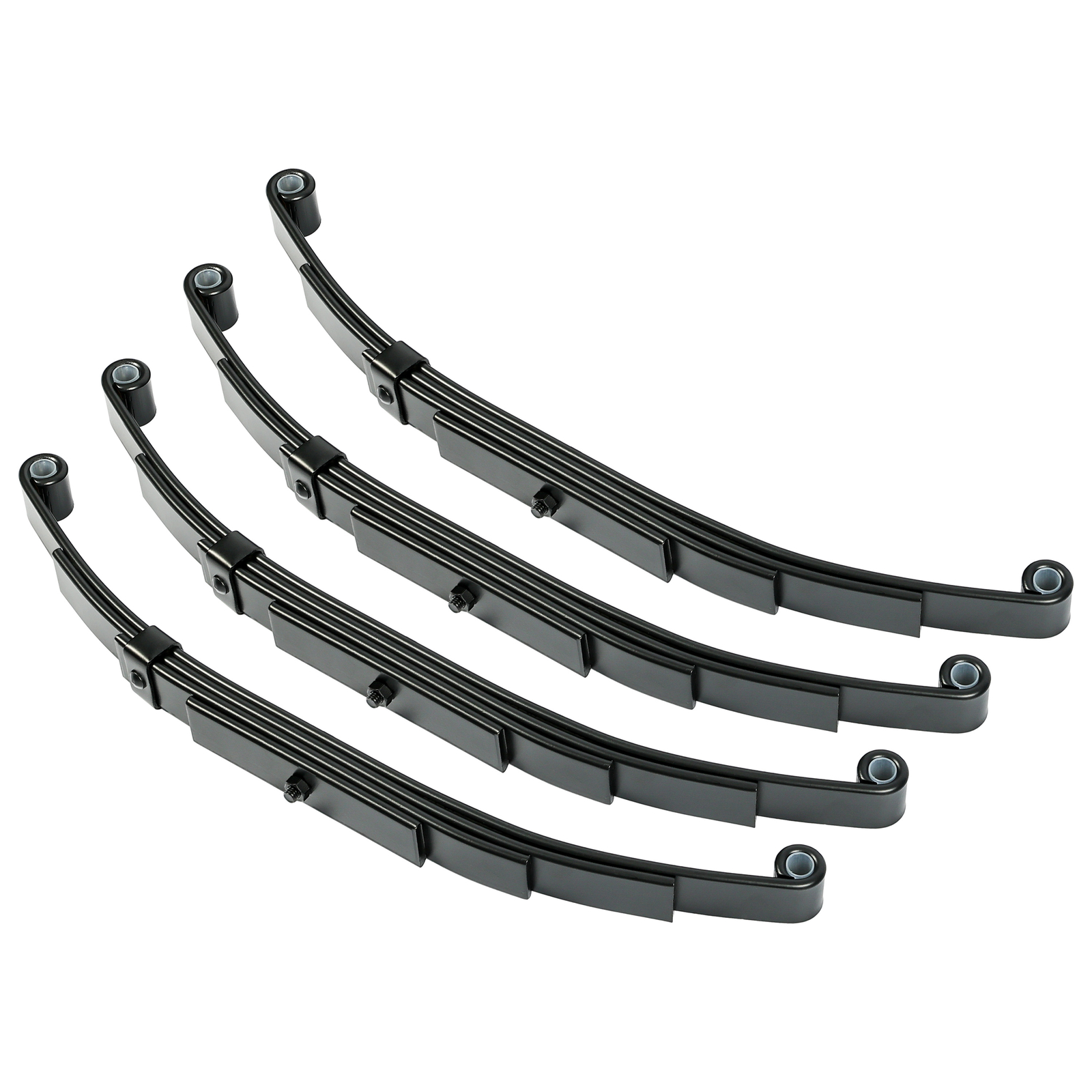 Tandem Trailer Axle Suspension Kit W/Leaf Spring Equalizer Shackle Strap 3500LB