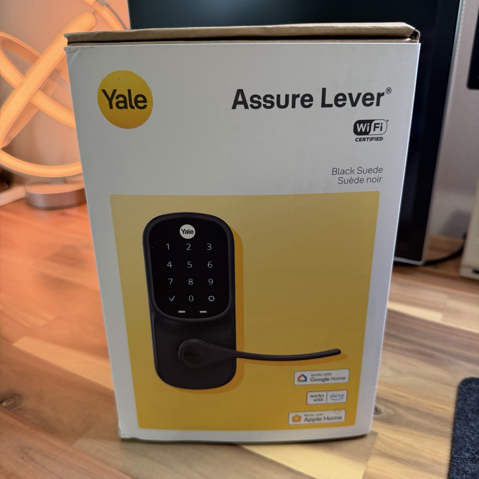 Yale - Assure Lock - Smart Lock Wi-Fi Lever with Touchscreen Keypad