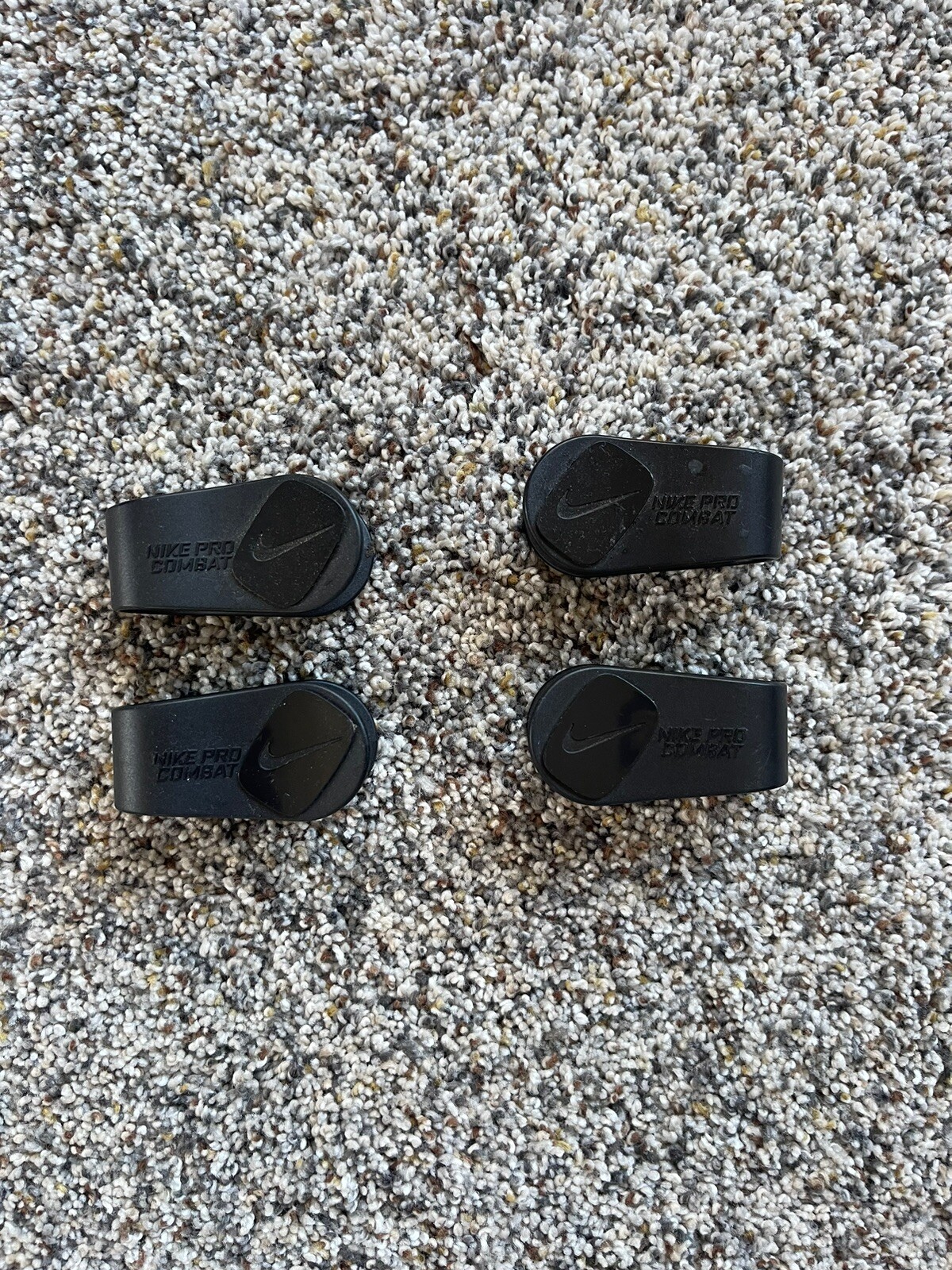Nike Pro Combat Black Clips, Chip clips, fasteners padded shorts holders etc